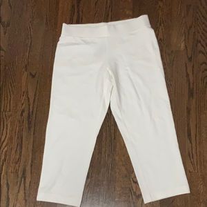 Pure J. Jill slim-leg cropped leggings NWT